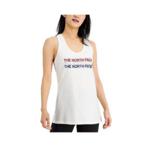 The North Face Womens Logo Graphic Tank Top Size XX-Large Color White - £27.69 GBP