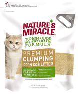 Natures Miracle Premium Clumping Corn Cob Litter for Cats 30 lb (3 x 10 ... - £87.53 GBP