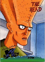 1995 Fleer Ultra MTV Animation The Head JIM Card No. 95 - £19.57 GBP