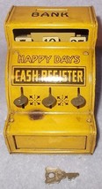 J. Chein Happy Days Cash Register Bank with Key - £31.75 GBP
