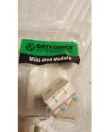 ORTRONICS MINI-MOD MODULE 627500021 2/6P6C,110 PCB,  Fog White - €25,19 EUR