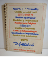 Gottlieb 1976 Pinball Machine Parts Catalog + Price List Volume N For EM... - £50.88 GBP