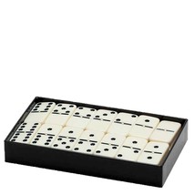 Double 6 Ivory Jumbo Dominoes With Spinners - £16.51 GBP