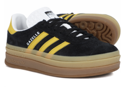 adidas Gazelle Bold Women&#39;s Lifestyle Casual Shoes Originals Sneakers NWT IE0422 - £127.24 GBP