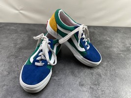 Vans OTW Old Skool Sneakers Kid 13M Yacht Club Shoes Blue Green Suede Sk... - $19.62