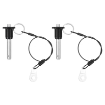 2 Pcs 5/16&quot; X 1&quot; Stainless Steel Quick Release Ball Locking Pins - €18,53 EUR
