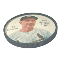 1962 Salada Coin #151 Red Schoendienst St. Louis Cardinals - $12.19