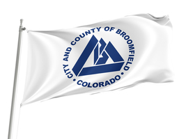 Broomfield, Colorado  Flag ,Size -3x5Ft / 90x150cm, Garden flags - £23.33 GBP