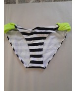 Women&#39;s Striped Bikini Bottom, Size XL - $24.69 CAD