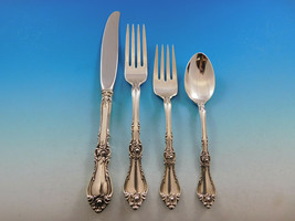 Royal Rose by Wallace Sterling Silver Flatware Set for 8 Service 36 pieces - £1,686.76 GBP