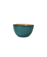 Royal Norfolk Turquoise Blue Swirl Soup/Cereal Bowls Stoneware Set of Four - £24.99 GBP
