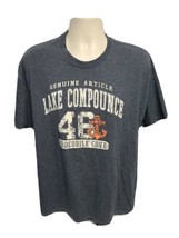 Lake Compounce Crocodile Cove 46 Adult Gray XL TShirt - £15.72 GBP