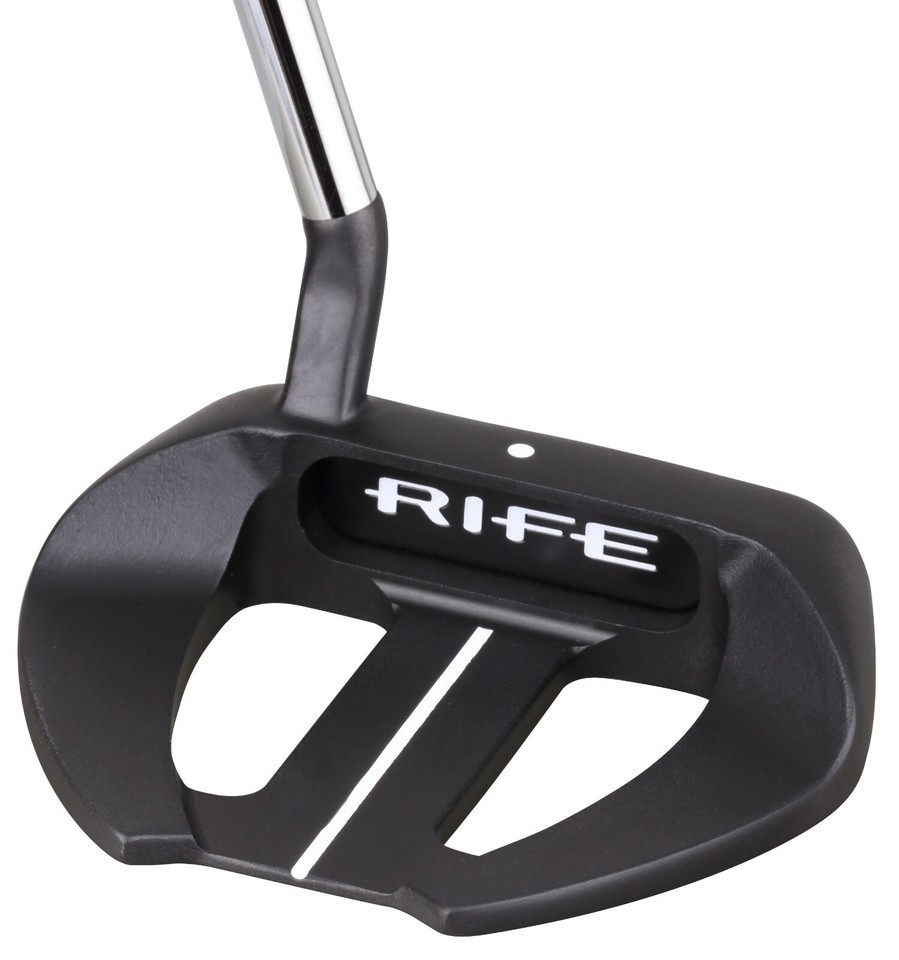 NEW Rife Golf Roll Groove Technology (RH) RG5 Full Mallet Dual Winged Pu... - $127.35