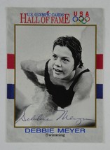 Debbie Meyer Signed 1991 US Olympic Cards Hall of Fame Card #34 Autographed - £11.83 GBP