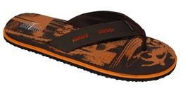Bertelli New York Brown Orange Casual Flip Flops Shoes Size US 12  EU 45 - £8.86 GBP