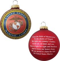 Christmas Tree Ornaments Made in The USA 80mm 3.25&quot; Decorated Collectibl... - £51.82 GBP