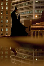 Batman Begins Christian Bale Stunning Silhoutte City Skyline 24x18 Poster - £19.22 GBP