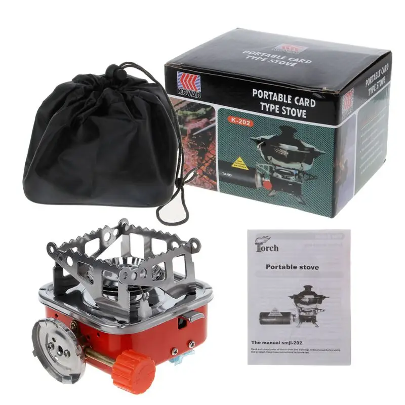 Mini Camping Stove Folding Outdoor Gas Stove Portable Picnic Split Cooker for BU - £44.78 GBP