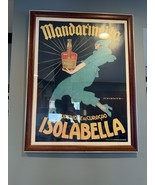 Mandarinetto Isolabella Liquor Advertising Print Huge 34x26 - €170,79 EUR