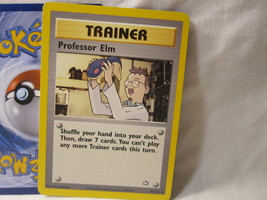 2000 Pokemon Card #96/111: Trainer - Professor Elm, Neo Genesis - £1.99 GBP