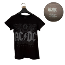AC/DC Black Ice Band T-Shirt Men’s Size L Black Rock Graphic Tee - $21.78