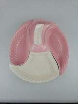 MCM Hoenig of Calif Baby Pink Ivory 5 Piece Snack Bowl Dip Lid Lazy Susan #319 - $53.40