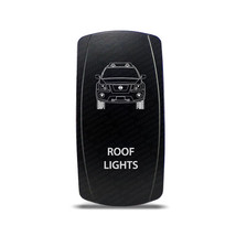 CH4X4 Rocker Switch for NissanÂ® Xterra 2nd Gen Roof Lights Symbol 3 - Green LED - $16.82