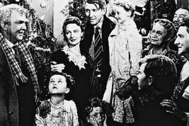 It&#39;s A Wonderful Life James Stewart Christmas Poster - £22.93 GBP