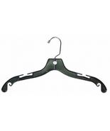 Only Hangers 17" Black Plastic t Hangers -Box of 50 - $29.25