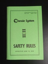 JUNE 1979 CHESSIE SYSTEM SF-32 SAFETY RULES Railroad Manual - £6.30 GBP