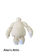 BAYMAX Figure Articulated Flexi White  3D Printed Figure - £16.61 GBP