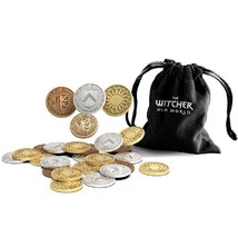 Metal Coins The Witcher Old World Board Game Go On Board Nib - £49.42 GBP