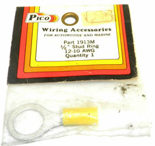 Pico 1913M 12-10 AWG 1/2&quot; Stud Ring Connector One PKG Of 1 Piece - £9.96 GBP