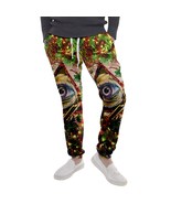 Illuminati all seing eyes hipster psychedelic sport jogger pants sweatpants - £27.45 GBP+