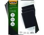 Fellowes Binding Linen Presentation Covers, Letter, Black, 200 Pack (521... - $54.99
