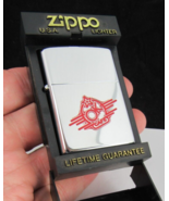 RARE Zippo Lighter 1992 vintage &quot;OK CAFE&quot; advertising CASE PAPERS &amp; NEVE... - $64.99
