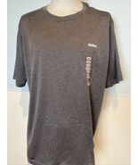 Reebok Men's Crew Neck Play-Dry Short Sleeve Top Size XL Grey NWT - €10,51 EUR