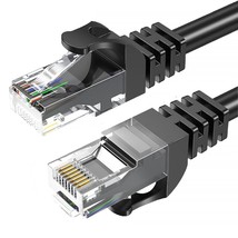 Cat 6 Ethernet Cable 50 ft High Speed RJ45 Internet Cable for Outdoor Indoor Sup - £25.56 GBP