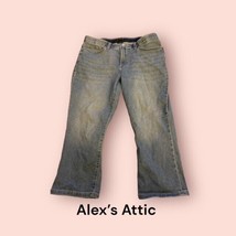 Lee  Jeans Size 14 Mid Rise Regular Straight Flex Motion Denim pre-owned - £17.12 GBP