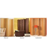 Bamboo Flexible Screen/Room Divider-Wavy Unique/Roll-Up-4... - $275.00