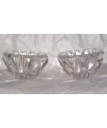 2 Rosenthal Classic Clear Cut Lead Crystal Decorative Bowls 2 3/4&quot; x  4&quot;... - £27.30 GBP