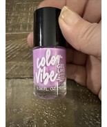 Color Vibe Gel Like Shine Nail Polish CV108 Lilac Love - $276.79 MXN