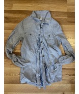 Billabong Buttondown Blouse-women’s Size S - $146.70 MXN
