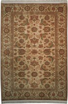 ORIENTAL 6x9 Floral Hand Knotted Carpet DECORATIVE - £391.65 GBP