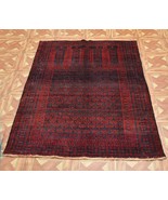 Baluch Ethnic Decor 3&#39; x 4&#39; Wool on Wool Handmade Afghanistan Quality Tr... - £108.73 GBP