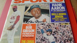 Hank  Aaron   Autograped    May  1971    All  Star  Sports   Magazine   !! - £157.31 GBP