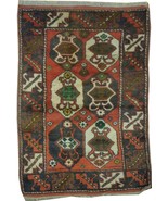 Pre-Owned Perfect tribal 4x3 Hand made Turkish Area Rug - £85.31 GBP