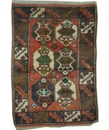 Pre-Owned Perfect tribal 4x3 Hand made Turkish Area Rug - £85.80 GBP