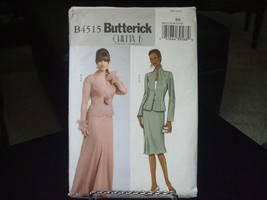 Butterick Chetta B B4515 Jacket, Top &amp; Skirt Pattern - Size 8/10/12/14 - $9.43