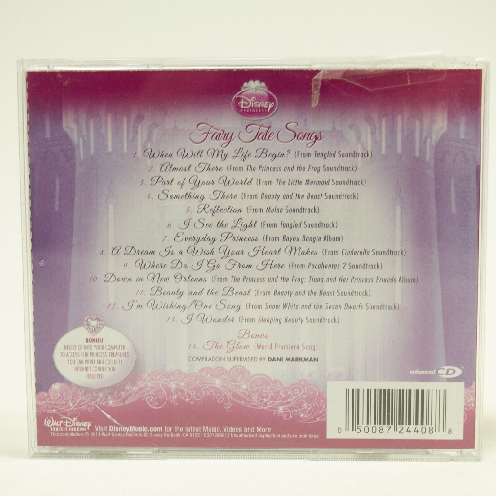 Disney Princess Ultimate Song Collection And Princess Fairy Tale